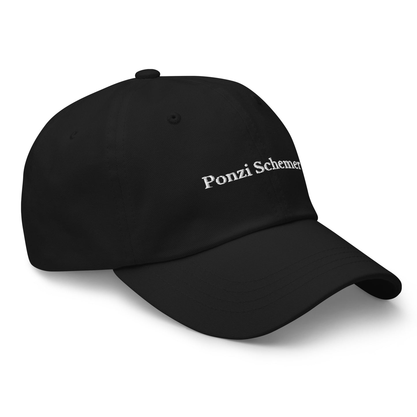 Ponzi Schemer Cap