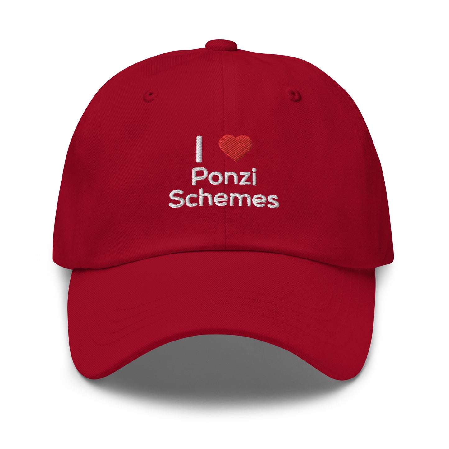 I <3 Ponzis Cap