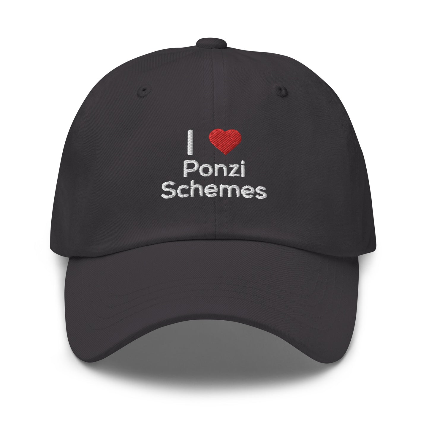 I <3 Ponzis Cap