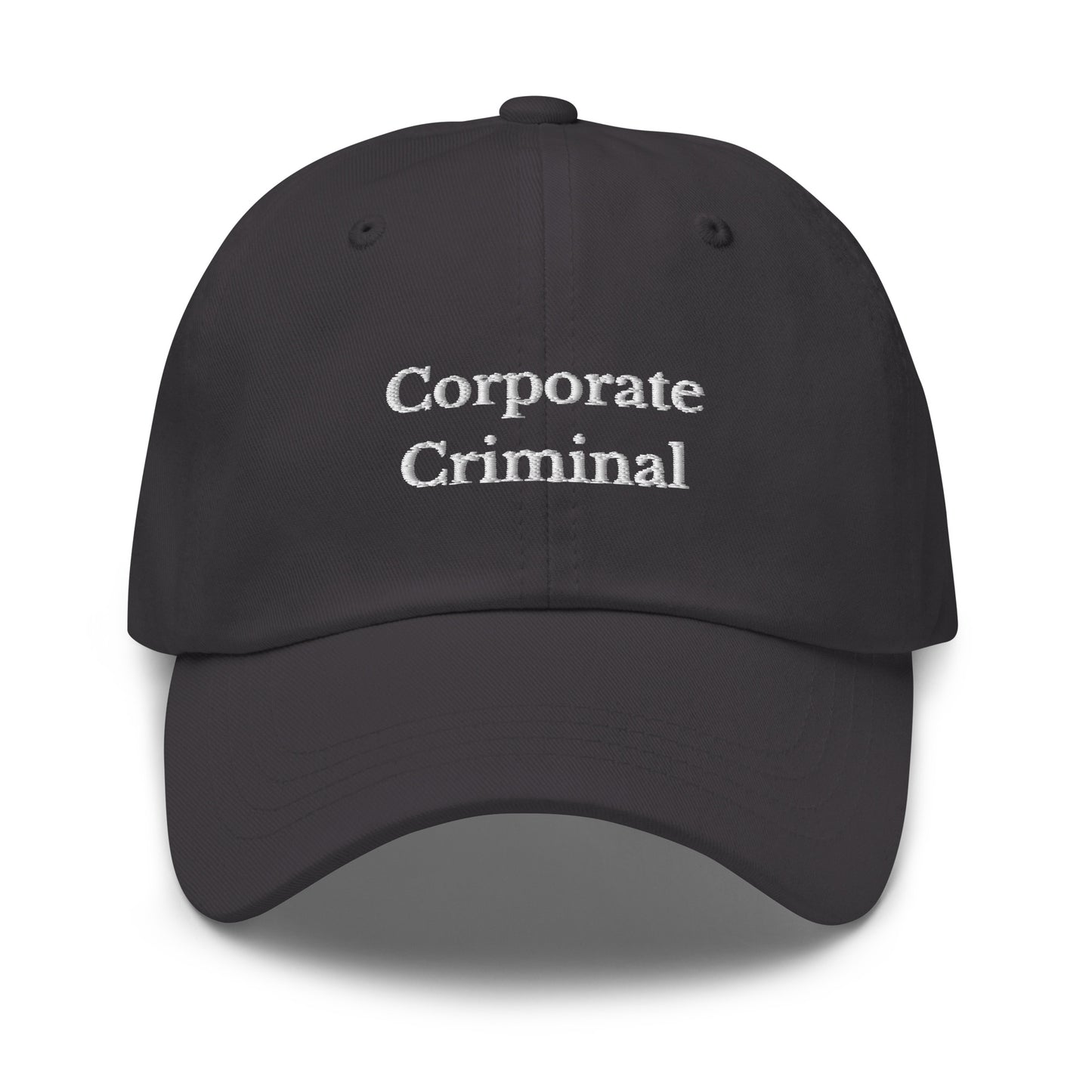 Corporate Criminal Cap