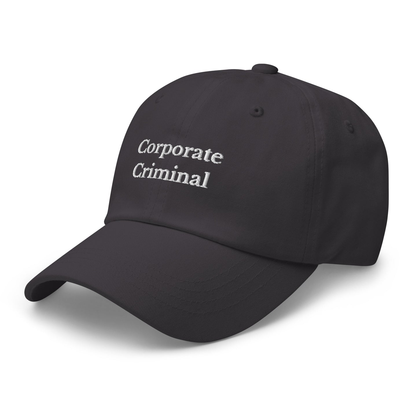 Corporate Criminal Cap