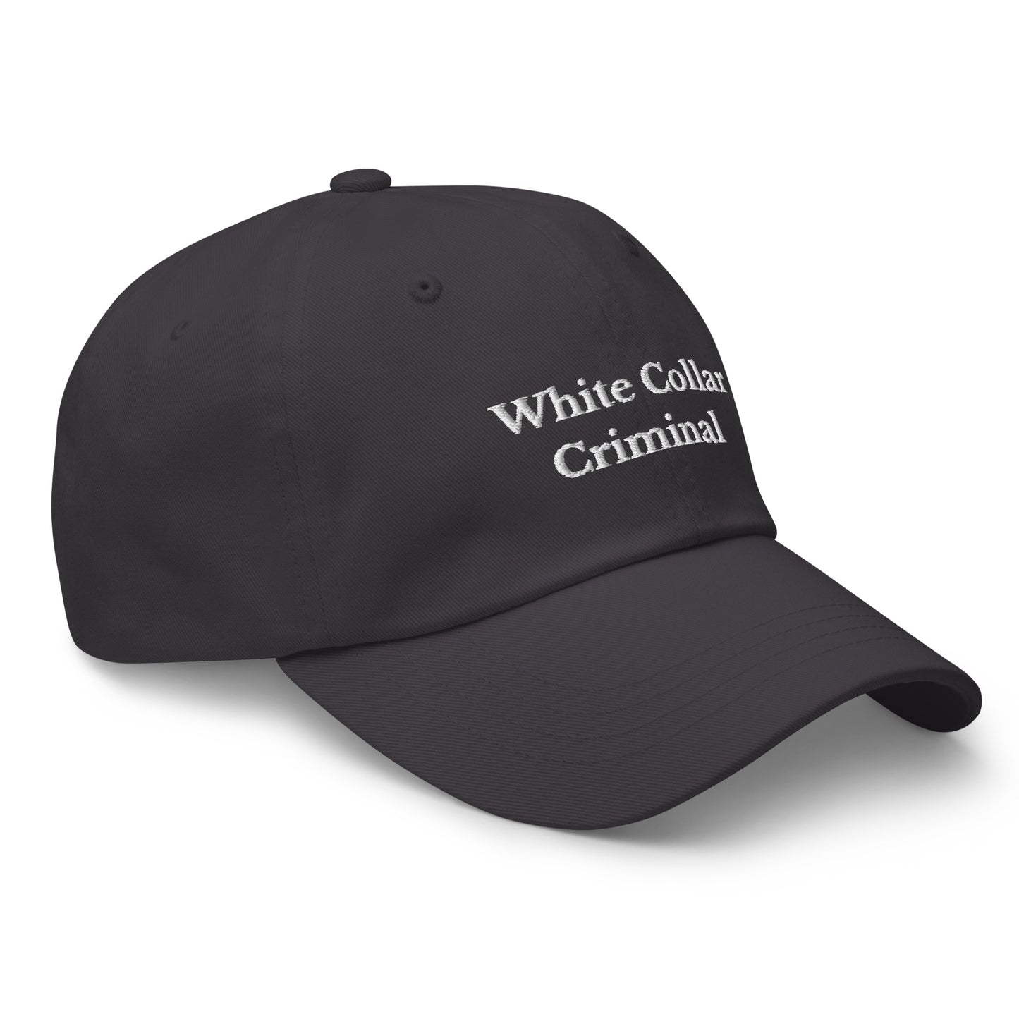 White Collar Criminal Cap