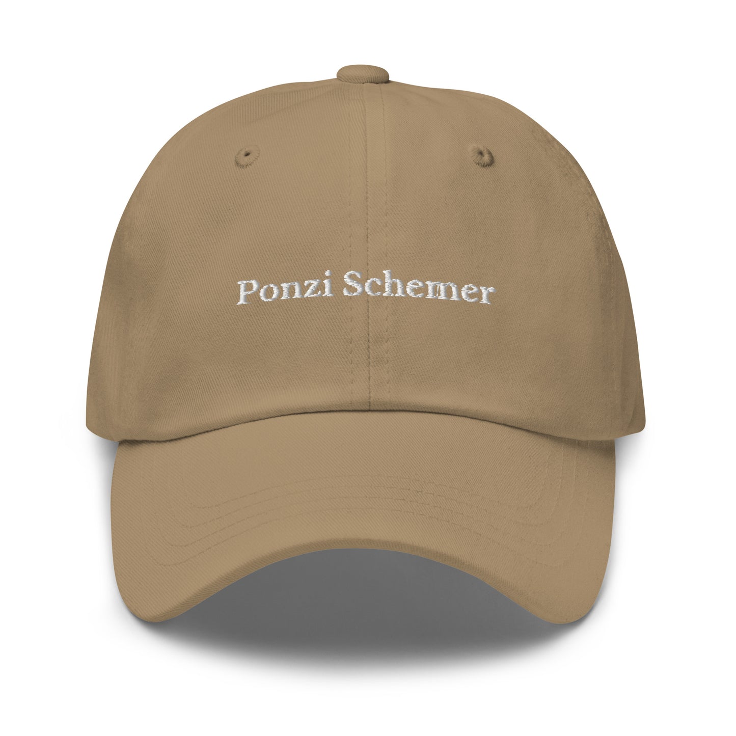 Ponzi Schemer Cap