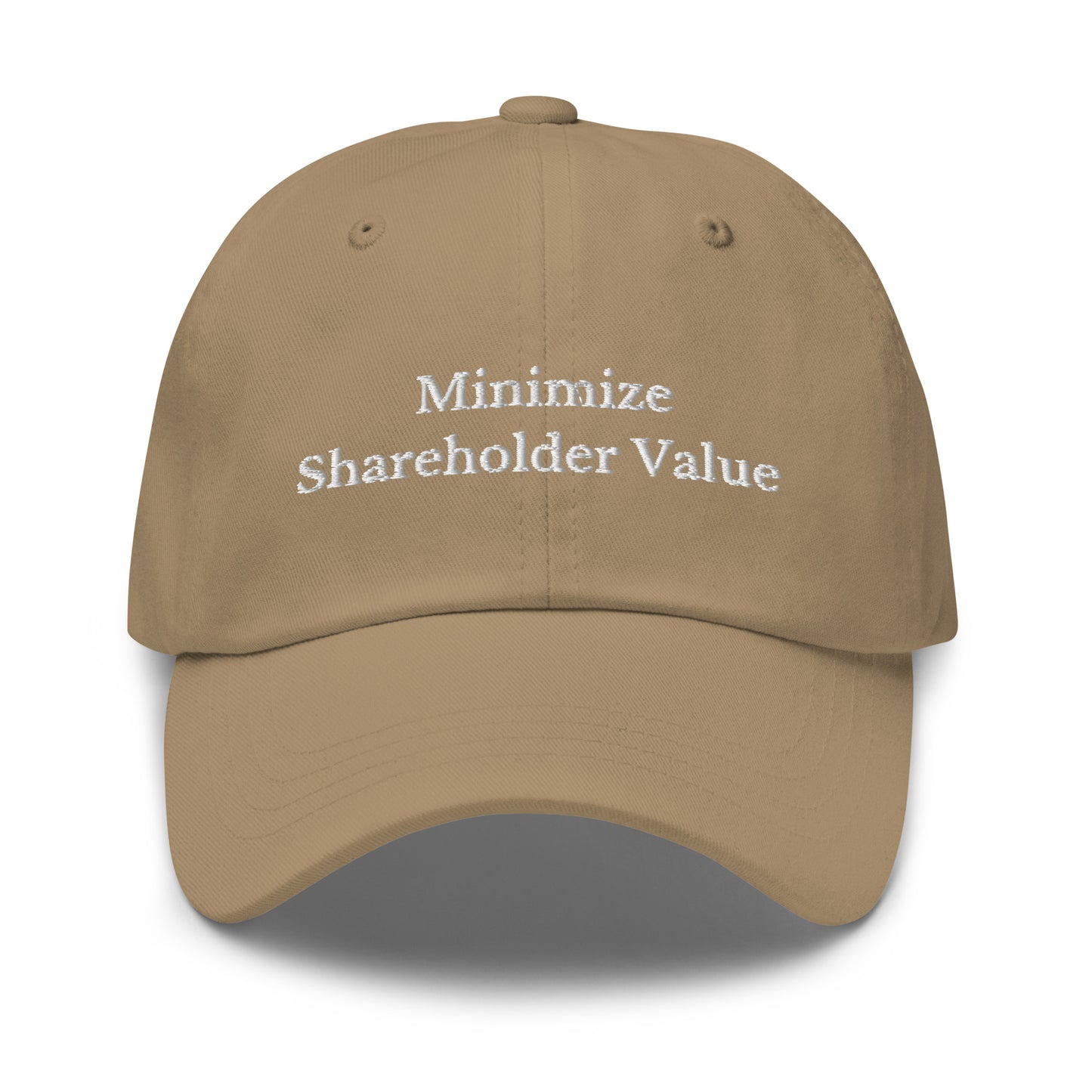 Minimize Shareholder Value Cap