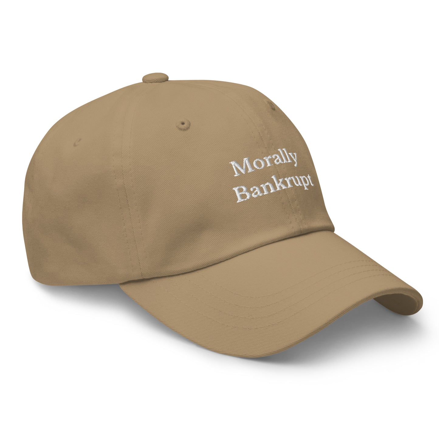 Morally Bankrupt Cap