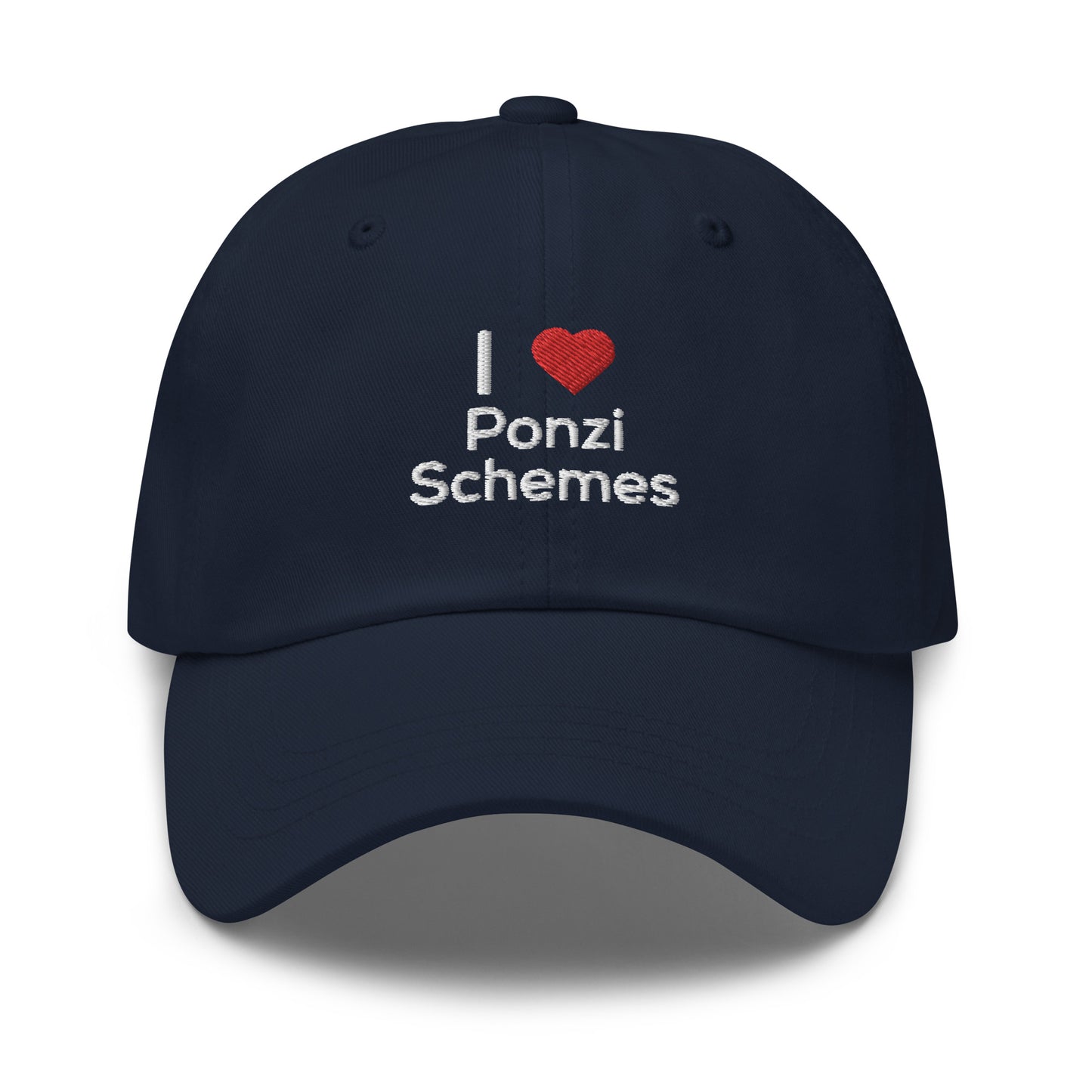 I <3 Ponzis Cap