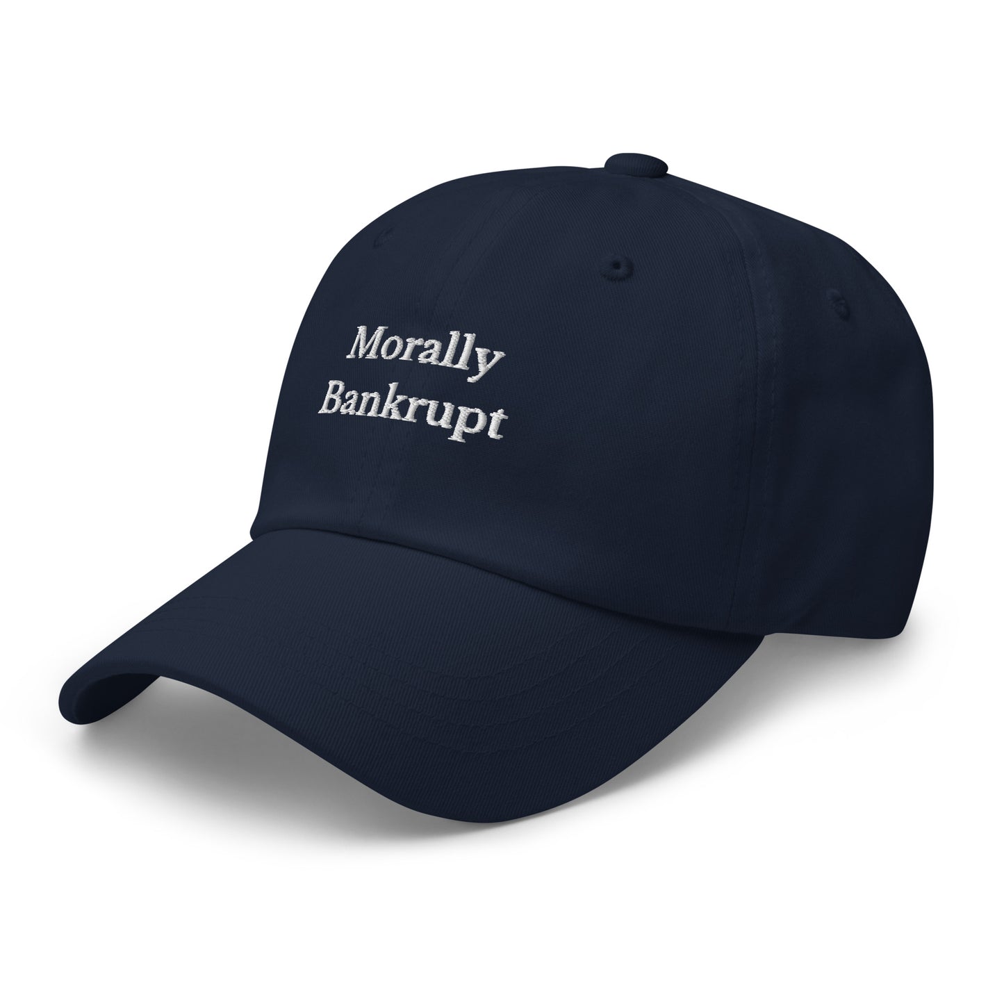 Morally Bankrupt Cap