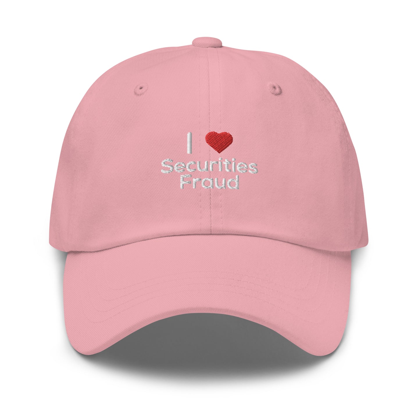 I <3 Securities Fraud Cap