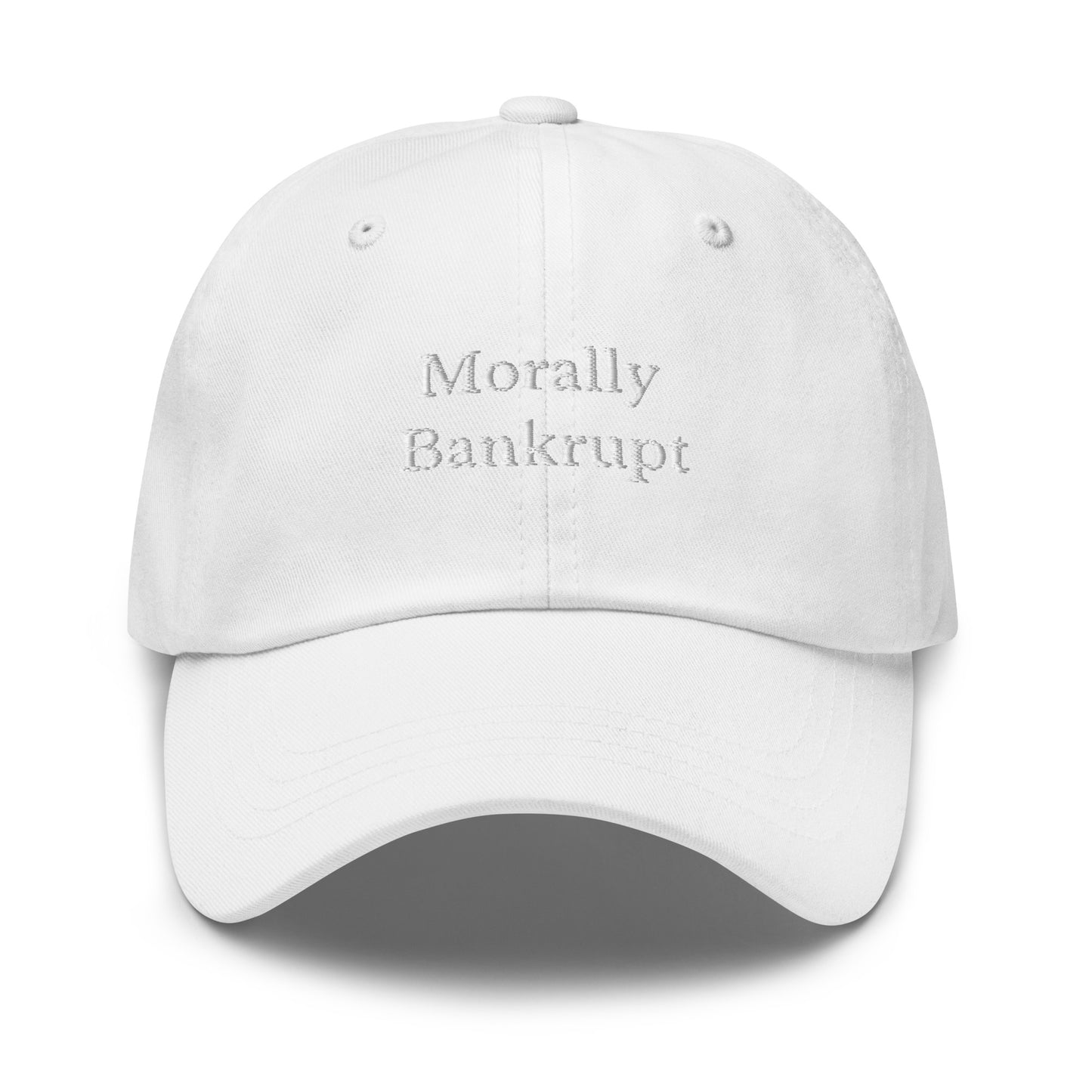 Morally Bankrupt Cap
